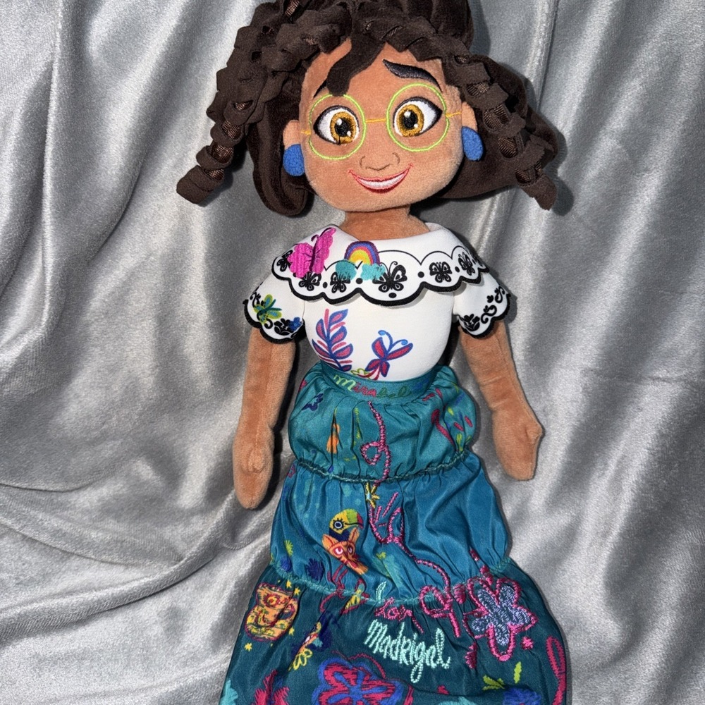 Walt Disney‎ Encanto Mirabel Madrigal Stuffed Plush Fabric Doll Toy 18"